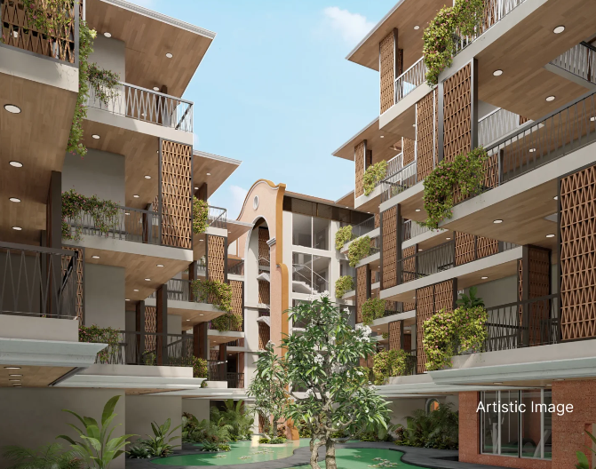 La-Wisteria-2 La Wisteria – 80 boutique Studio, 1 & 2 BHK residences with PRIVATE POOLS Luxury Residences by Developer Sea Breeze Villas Pvt. Ltd in Siolim – North Goa.